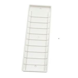 Kartentafel weiss, für 10 ISO-Karten