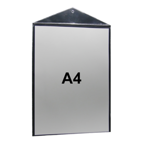 Ausweishülle A4 Hoch, transparent