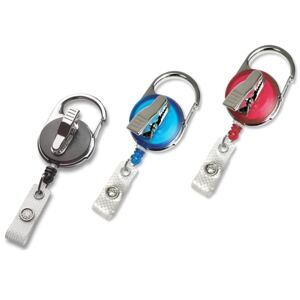 JoJo rund, Kroko-Clip, Karabiner und Gurtclip - 3 Farben