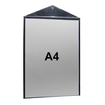 Ausweishülle A4 Hoch, transparent