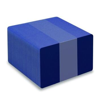 Plastikkarte 0.76 mm, blau