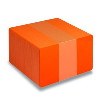 Plastikkarte 0.76 mm, orange