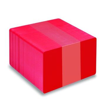 Plastikkarte 0.76 mm, rot